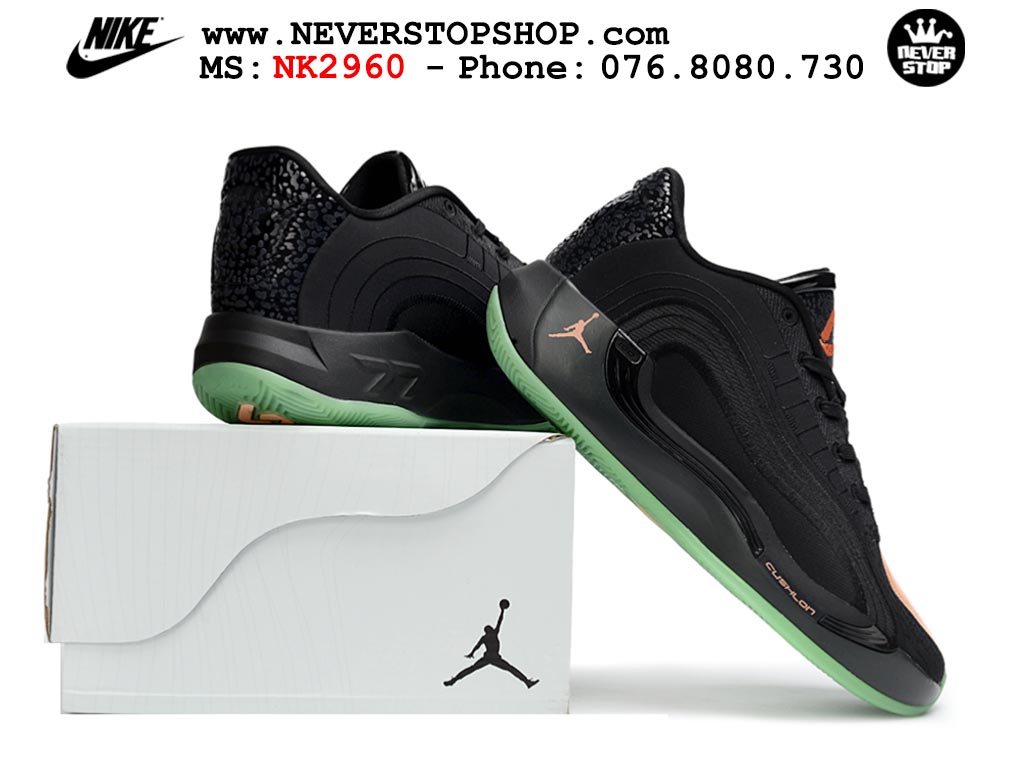 Giày bóng rổ NIKE JORDAN LUKA 4 SAFARI cổ thấp chuyên outdoor indoor, bản Replica 1:1 best quality like auth chất lượng tốt nhất tại NeverStop Sneaker Shop HCM Giày bóng rổ Nike Jordan Luka 4 Đen Xanh Lá nam nữ hàng đẹp chuẩn best quality batch rep 1:1 như chính hãng real giá rẻ tại NeverStop Sneaker Shop HCM