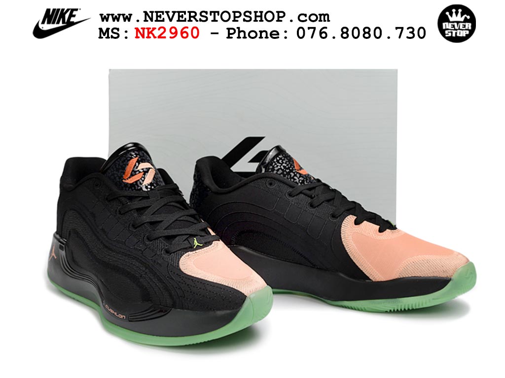 Giày bóng rổ NIKE JORDAN LUKA 4 SAFARI cổ thấp chuyên outdoor indoor, bản Replica 1:1 best quality like auth chất lượng tốt nhất tại NeverStop Sneaker Shop HCM Giày bóng rổ Nike Jordan Luka 4 Đen Xanh Lá nam nữ hàng đẹp chuẩn best quality batch rep 1:1 như chính hãng real giá rẻ tại NeverStop Sneaker Shop HCM