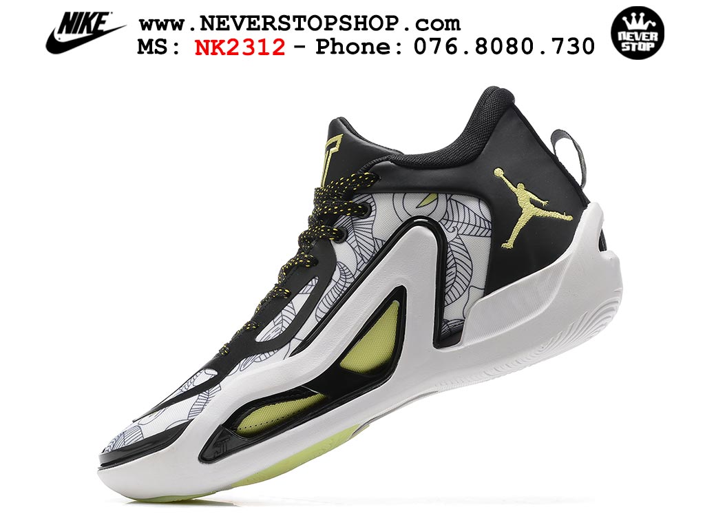 Giày bóng rổ nam Nike Jordan Tatum 1 JT 1 Trắng Đen hàng đẹp siêu cấp replica 1:1 giá rẻ tại NeverStop Sneaker Shop Hồ Chí Minh