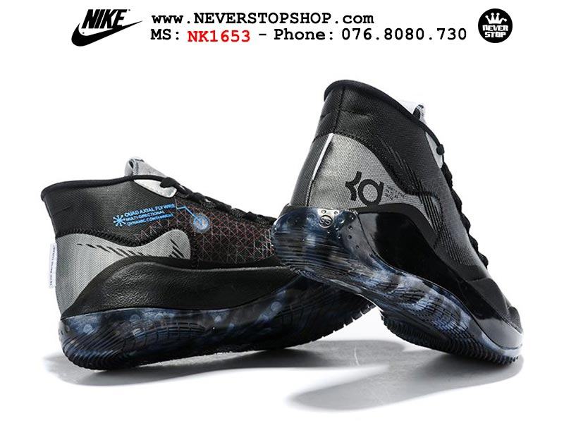 Giày bóng rổ NIKE KD 12 Black Grey hàng đẹp chuẩn sfake replica giá rẻ tốt nhất HCM
