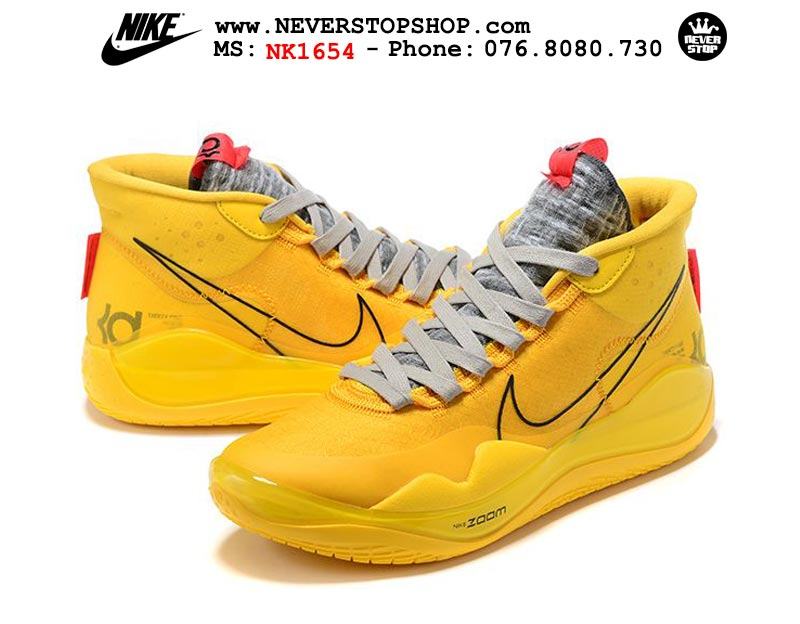 Giày bóng rổ NIKE KD 12 Bruce Lee Yellow hàng đẹp chuẩn sfake replica giá rẻ tốt nhất HCM