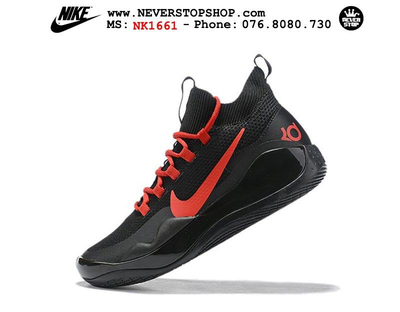 Giày bóng rổ NIKE KD 12 Black Red hàng đẹp chuẩn sfake replica giá rẻ tốt nhất HCM