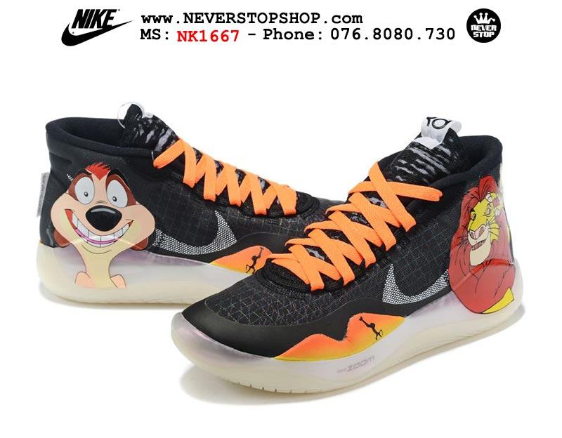 Giày bóng rổ NIKE KD 12 Lion King hàng đẹp chuẩn sfake replica giá rẻ tốt nhất HCM