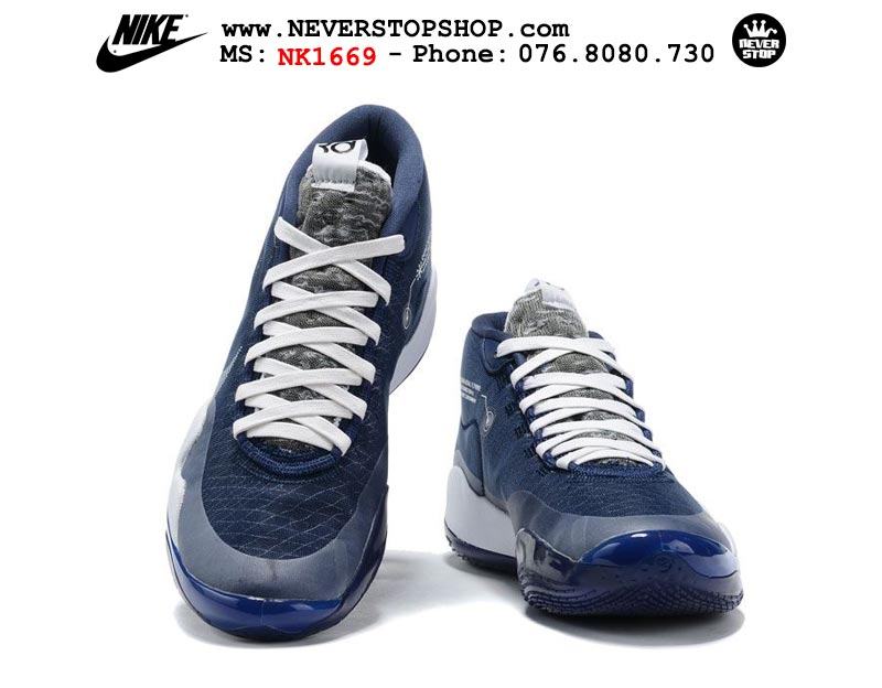 Giày bóng rổ NIKE KD 12 Blue Navy hàng đẹp chuẩn sfake replica giá rẻ tốt nhất HCM