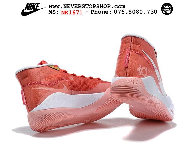 Giày bóng rổ NIKE KD 12 Red White hàng đẹp chuẩn sfake replica giá rẻ tốt nhất HCM