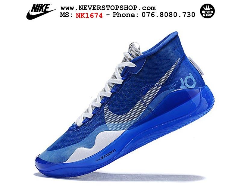 Giày bóng rổ NIKE KD 12 Royal Blue hàng đẹp chuẩn sfake replica giá rẻ tốt nhất HCM