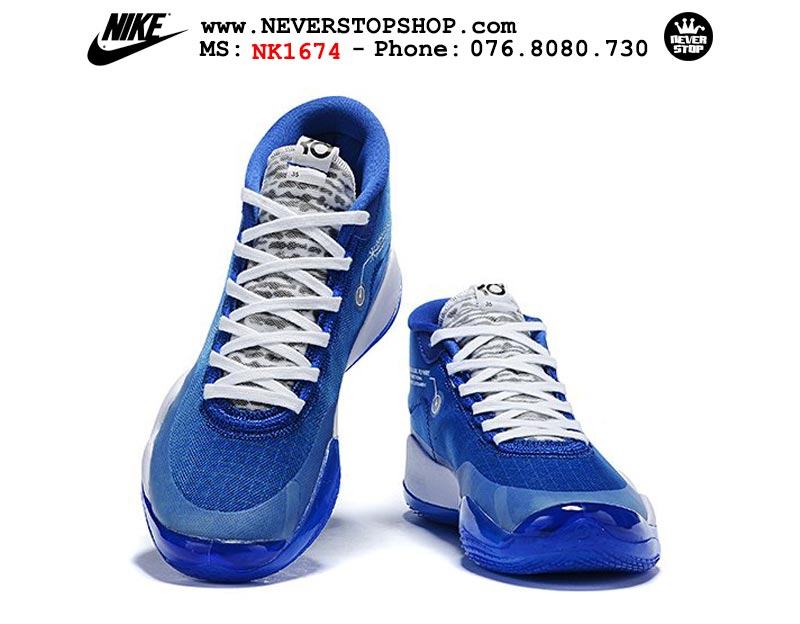 Giày bóng rổ NIKE KD 12 Royal Blue hàng đẹp chuẩn sfake replica giá rẻ tốt nhất HCM