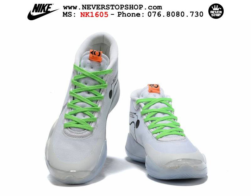 Giày bóng rổ NIKE KD 12 White Ice hàng đẹp chuẩn sfake replica giá rẻ tốt nhất HCM