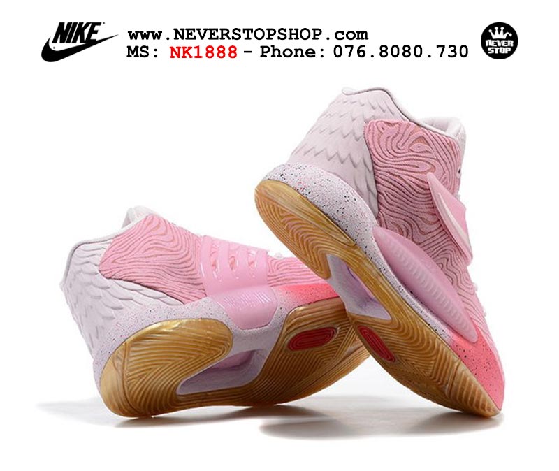 Giày Nike KD 14 Hồng Trắng bóng rổ nam hàng đẹp sfake replica 1:1 giá rẻ tại NeverStop Sneaker Shop Quận 3 HCM