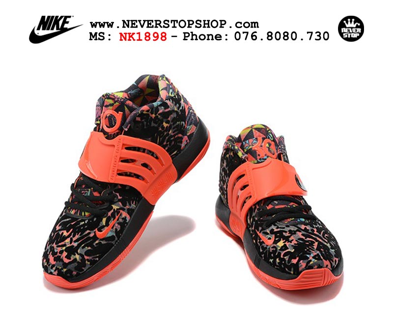 Giày Nike KD 14 Đỏ Đen bóng rổ nam hàng đẹp sfake replica 1:1 giá rẻ tại NeverStop Sneaker Shop Quận 3 HCM