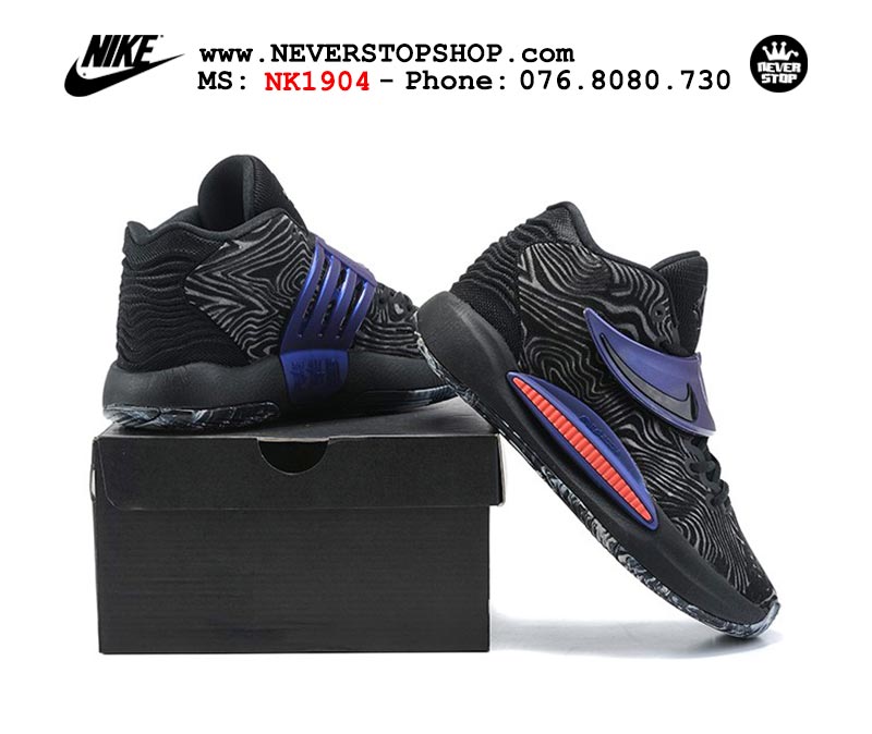 Giày Nike KD 14 Đen Full bóng rổ nam hàng đẹp sfake replica 1:1 giá rẻ tại NeverStop Sneaker Shop Quận 3 HCM
