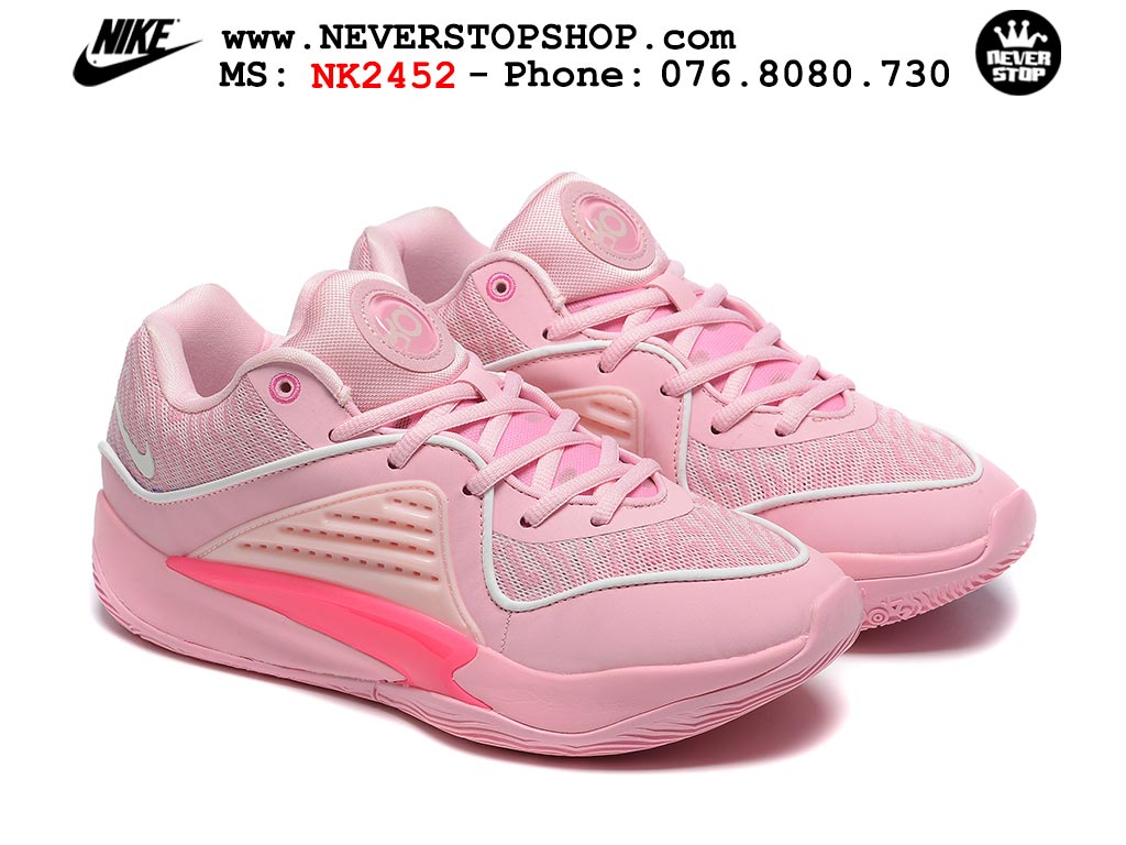 Giày bóng rổ nam Nike KD 16 Hồng bản đẹp chuẩn replica 1:1 authentic giá rẻ tại NeverStop Sneaker Shop Quận 3 HCM