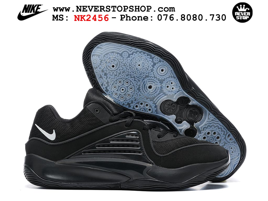 Giày bóng rổ nam Nike KD 16 Đen bản đẹp chuẩn replica 1:1 authentic giá rẻ tại NeverStop Sneaker Shop Quận 3 HCM