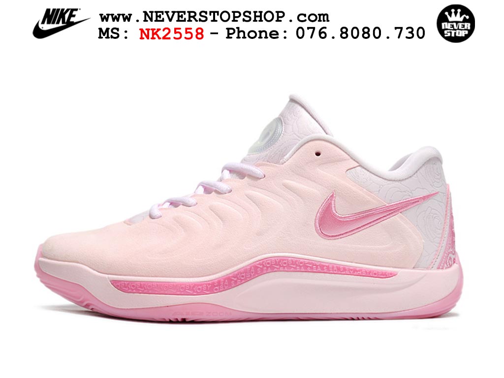 Giày bóng rổ nam Nike KD 17 Hồng bản best quality đẹp chuẩn replica 1:1 authentic giá rẻ tại NeverStop Sneaker Shop Quận 3 HCM