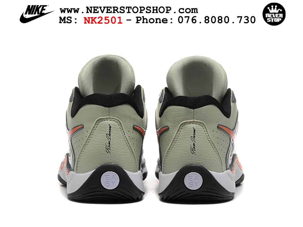 Giày bóng rổ nam Nike KD 17 Xám Cam bản best quality đẹp chuẩn replica 1:1 authentic giá rẻ tại NeverStop Sneaker Shop Quận 3 HCM