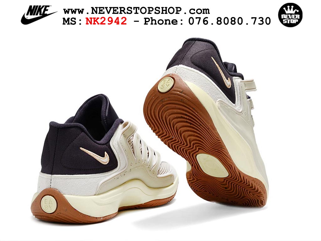 Giày bóng rổ nam Nike KD 18 Trắng Tím bản best quality đẹp chuẩn replica 1:1 authentic giá rẻ tại NeverStop Sneaker Shop Quận 3 HCM