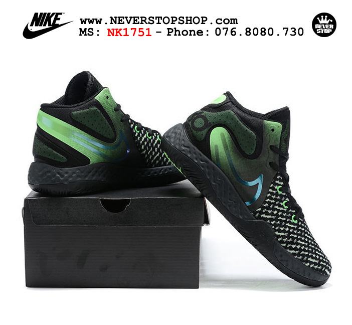 Giày bóng rổ Nike KD Trey 5 VIII Xanh Lá Đen hàng chuẩn replica chuyên outdoor giá tốt HCM