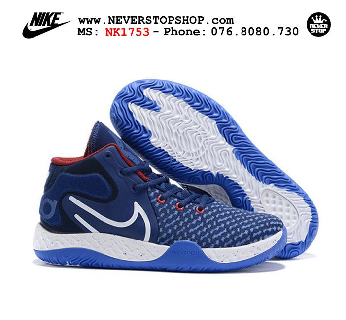 Giày bóng rổ Nike KD Trey 5 VIII Xanh hàng chuẩn replica chuyên outdoor giá tốt HCM