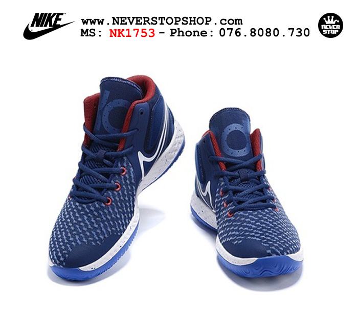 Giày bóng rổ Nike KD Trey 5 VIII Xanh hàng chuẩn replica chuyên outdoor giá tốt HCM