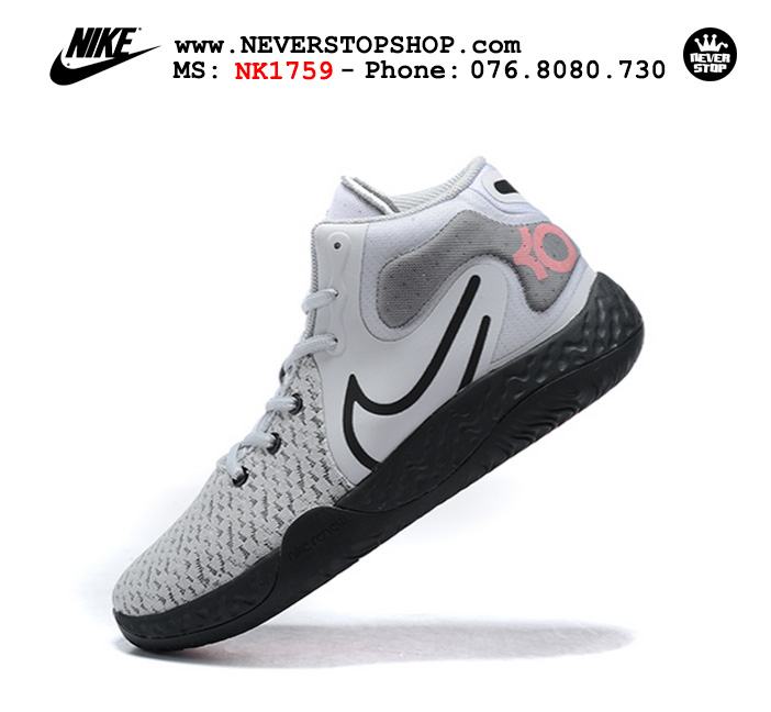 Giày bóng rổ Nike KD Trey 5 VIII Xám Đen hàng chuẩn replica chuyên outdoor giá tốt HCM