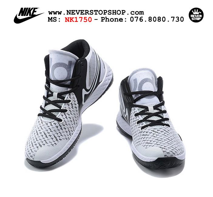 Giày bóng rổ Nike KD Trey 5 VIII Đen Trắng Đen hàng chuẩn replica chuyên outdoor giá tốt HCM