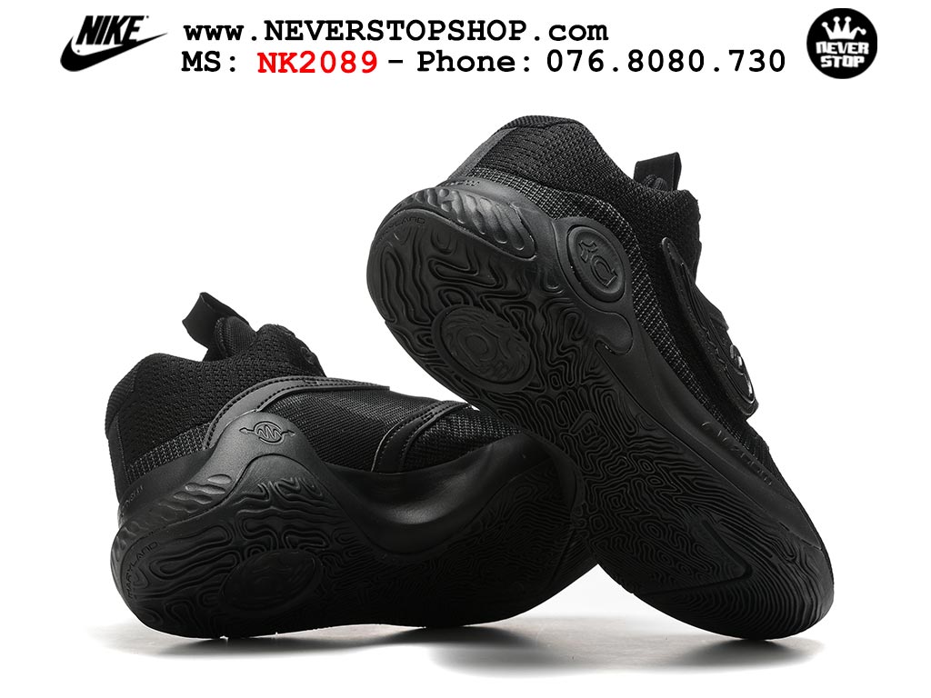 Giày bóng rổ nam Nike KD Trey 5 X Đen Full bản đẹp chuẩn replica 1:1 authentic giá rẻ tại NeverStop Sneaker Shop Hồ Chí Minh