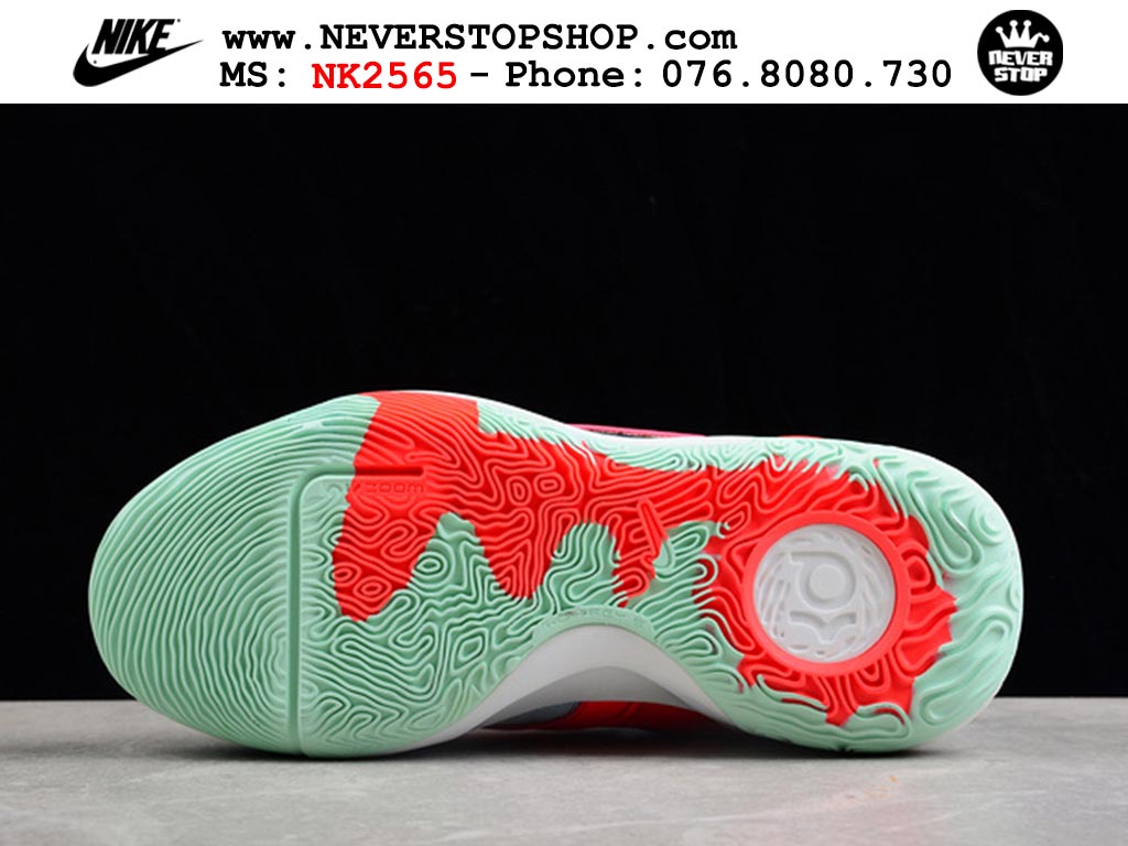 Giày bóng rổ nam Nike KD Trey 5 X Xanh Dương Đỏ bản đẹp chuẩn replica 1:1 authentic giá rẻ tại NeverStop Sneaker Shop Hồ Chí Minh