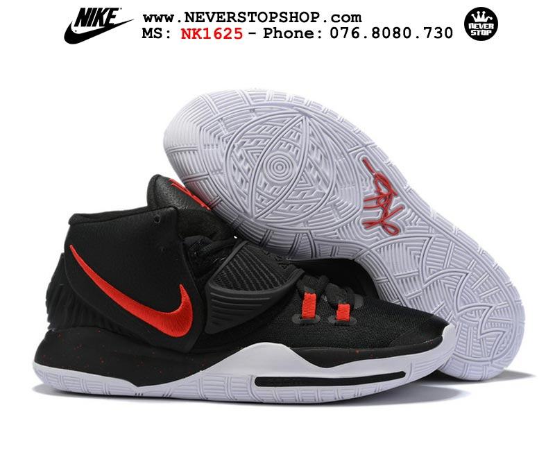 Giày bóng rổ Nike Kyrie 6 Black Red hàng đẹp chuẩn sfake replica giá rẻ tốt nhất HCM