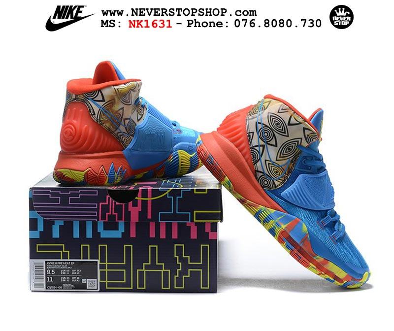 Giày bóng rổ Nike Kyrie 6 Guangzhou Pre-heat hàng đẹp chuẩn sfake replica giá rẻ tốt nhất HCM