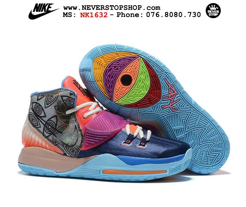 Giày bóng rổ Nike Kyrie 6 Heal The World hàng đẹp chuẩn sfake replica giá rẻ tốt nhất HCM