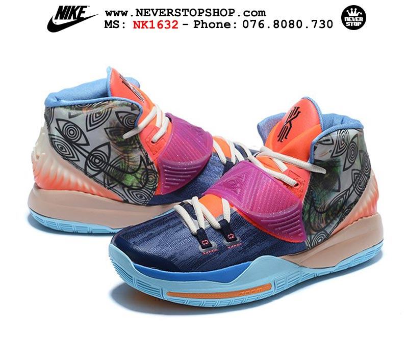 Giày bóng rổ Nike Kyrie 6 Heal The World hàng đẹp chuẩn sfake replica giá rẻ tốt nhất HCM