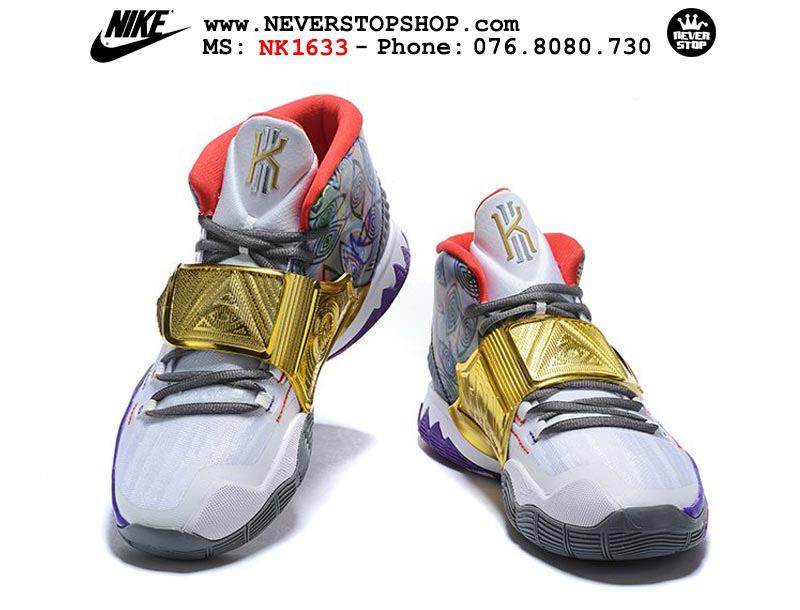 Giày bóng rổ Nike Kyrie 6 Houston Pre-Heat hàng đẹp chuẩn sfake replica giá rẻ tốt nhất HCM