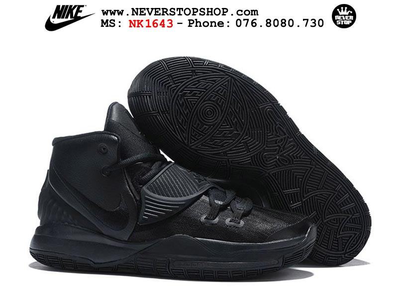 Giày bóng rổ Nike Kyrie 6 Triple Black hàng đẹp chuẩn sfake replica giá rẻ tốt nhất HCM