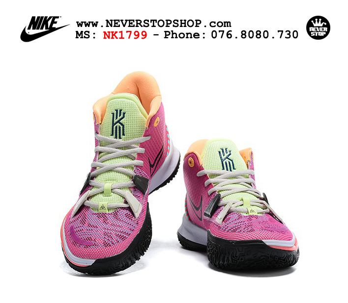Giày bóng rổ Nike Kyrie 7 Hồng Tím cổ cao hàng chuẩn sfake replica chuyên outdoor indoor giá tốt HCM