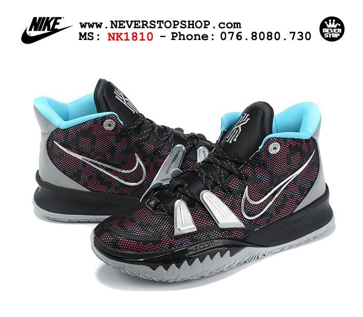 Giày bóng rổ Nike Kyrie 7 Pixel Camo cổ cao hàng chuẩn sfake replica chuyên outdoor indoor giá tốt HCM