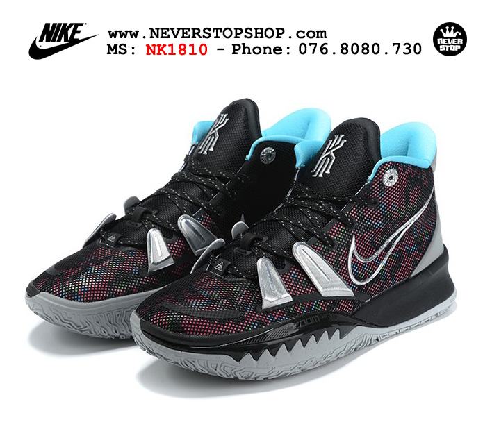 Giày bóng rổ Nike Kyrie 7 Pixel Camo cổ cao hàng chuẩn sfake replica chuyên outdoor indoor giá tốt HCM