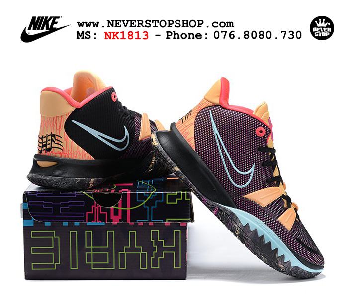 Giày bóng rổ Nike Kyrie 7 Soundwave cổ cao hàng chuẩn sfake replica chuyên outdoor indoor giá tốt HCM