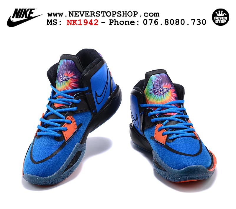 Giày Nike Kyrie 8 Xanh Đen bóng rổ nam hàng đẹp replica sfake giá rẻ tại NeverStop Sneaker Shop Quận 3 HCM