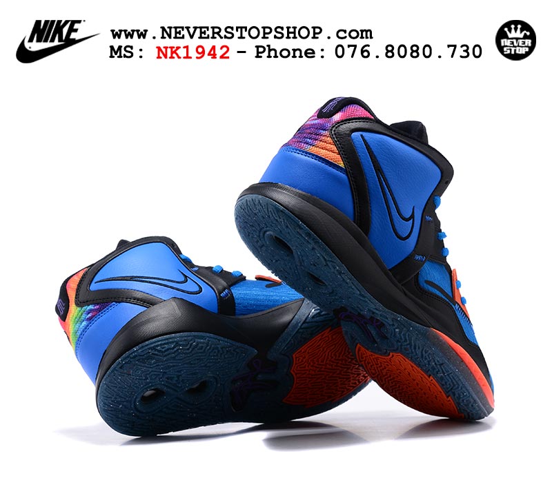 Giày Nike Kyrie 8 Xanh Đen bóng rổ nam hàng đẹp replica sfake giá rẻ tại NeverStop Sneaker Shop Quận 3 HCM