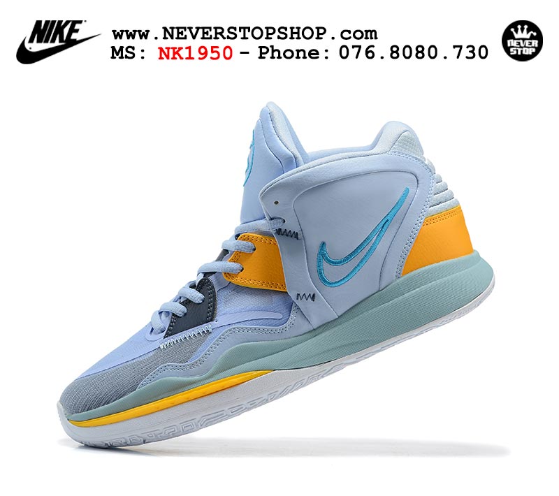 Giày Nike Kyrie 8 Xanh Nhạt bóng rổ nam hàng đẹp replica sfake giá rẻ tại NeverStop Sneaker Shop Quận 3 HCM