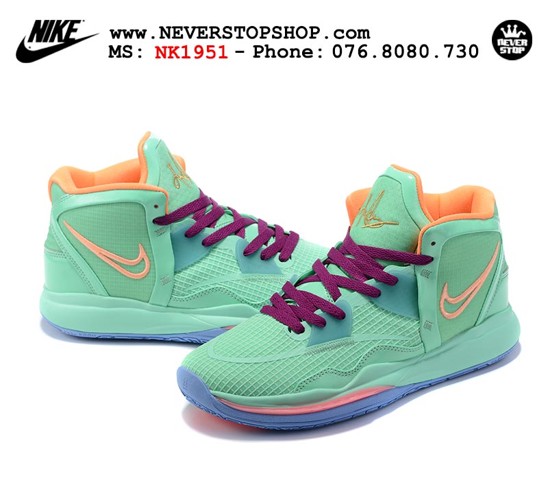 Giày Nike Kyrie 8 Xanh Lá  bóng rổ nam hàng đẹp replica sfake giá rẻ tại NeverStop Sneaker Shop Quận 3 HCM