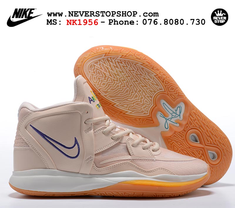 Giày Nike Kyrie 8 Hồng Phấn bóng rổ nam hàng đẹp replica sfake giá rẻ tại NeverStop Sneaker Shop Quận 3 HCM