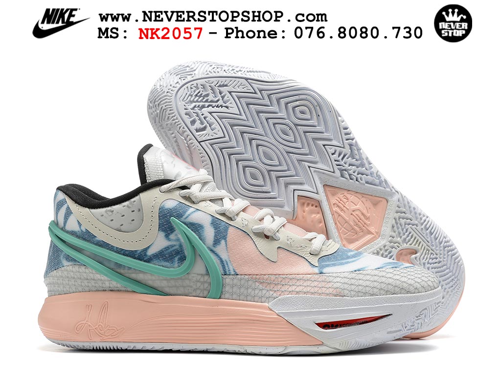Giày Nike Kyrie 9 Xám Xanh Dương bóng rổ nam hàng đẹp chuyên outdoor indoor chất lượng cao giá rẻ tại NeverStop Sneaker Shop Quận 3 HCM