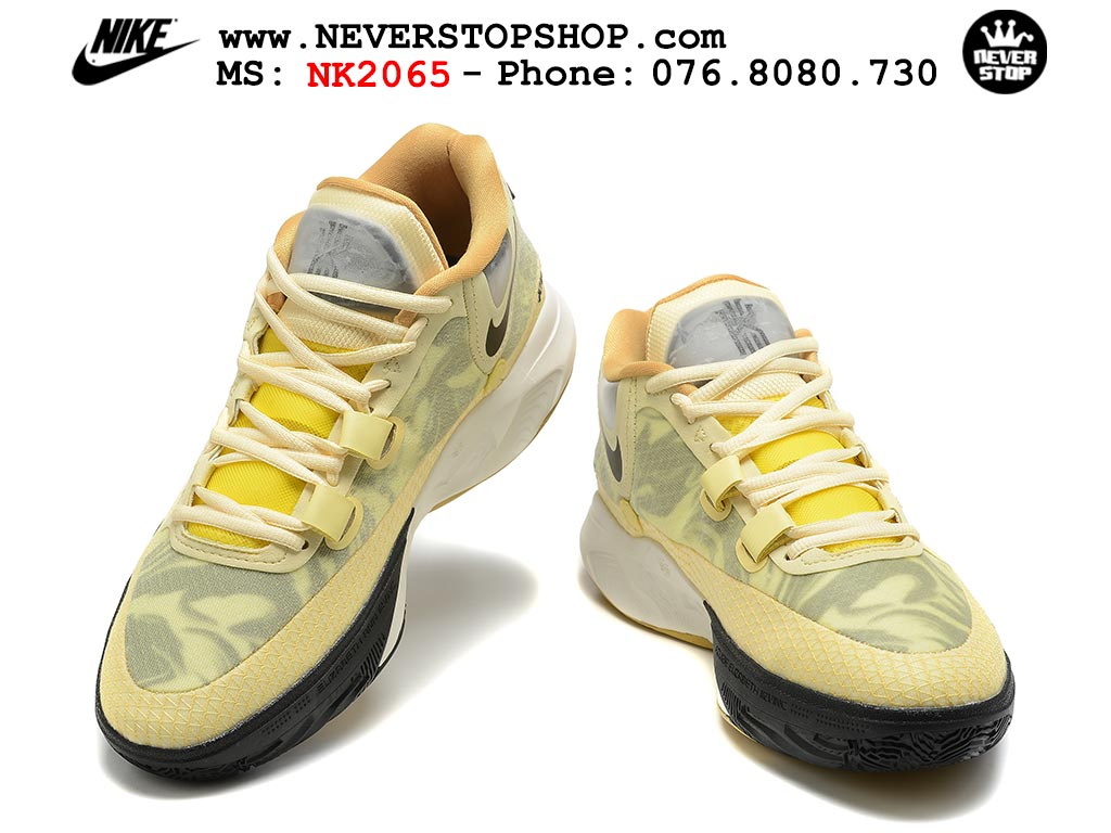 Giày Nike Kyrie 9 Vàng Đen bóng rổ nam hàng đẹp chuyên outdoor indoor chất lượng cao giá rẻ tại NeverStop Sneaker Shop Quận 3 HCM