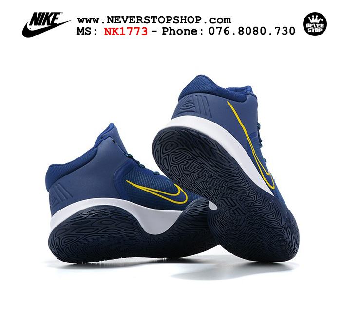 Giày bóng rổ Nike Kyrie Flytrap 4 Xanh Navy cổ mid hàng chuẩn sfake replica chuyên outdoor giá tốt HCM