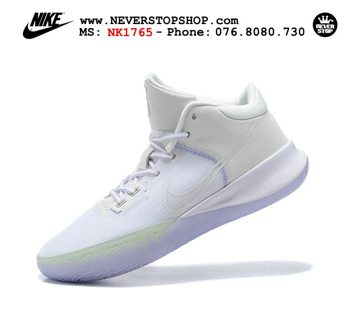 Giày bóng rổ Nike Kyrie Flytrap 4 Trắng Icy cổ mid hàng chuẩn sfake replica chuyên outdoor giá tốt HCM