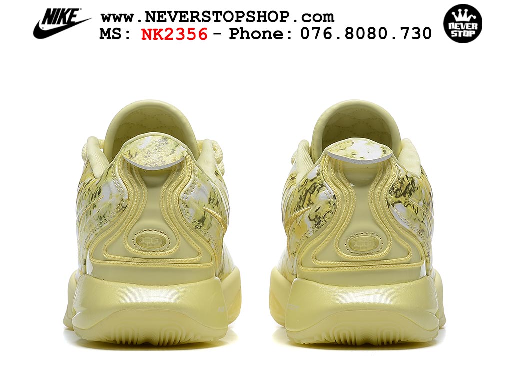 Giày bóng rổ nam Nike Lebron 21 Vàng hàng đẹp siêu cấp like auth replica 1:1 giá rẻ tại NeverStop Sneaker Shop Quận 3 HCM