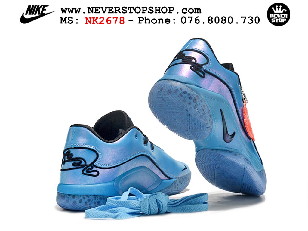 Giày bóng rổ nam Nike Lebron 22 Xanh Dương Đen hàng đẹp siêu cấp like auth replica 1:1 giá rẻ tại NeverStop Sneaker Shop HCM