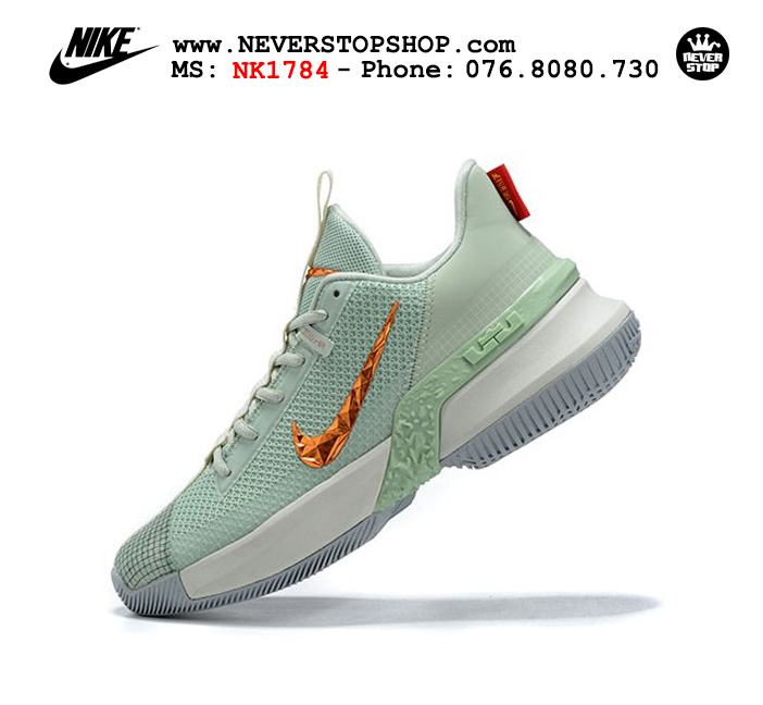 Giày bóng rổ Nike Lebron Ambassador 13 Xanh Mint cổ thấp hàng chuẩn sfake replica chuyên outdoor giá tốt HCM