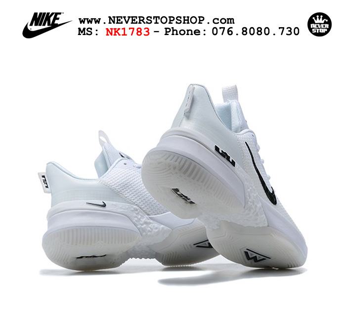 Giày bóng rổ Nike Lebron Ambassador 13 Trắng cổ thấp hàng chuẩn sfake replica chuyên outdoor giá tốt HCM
